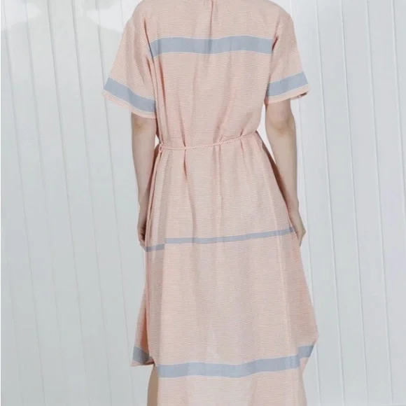 Apiece Apart Pink Flutter Sleeve Sundress - Picture 4 of 5